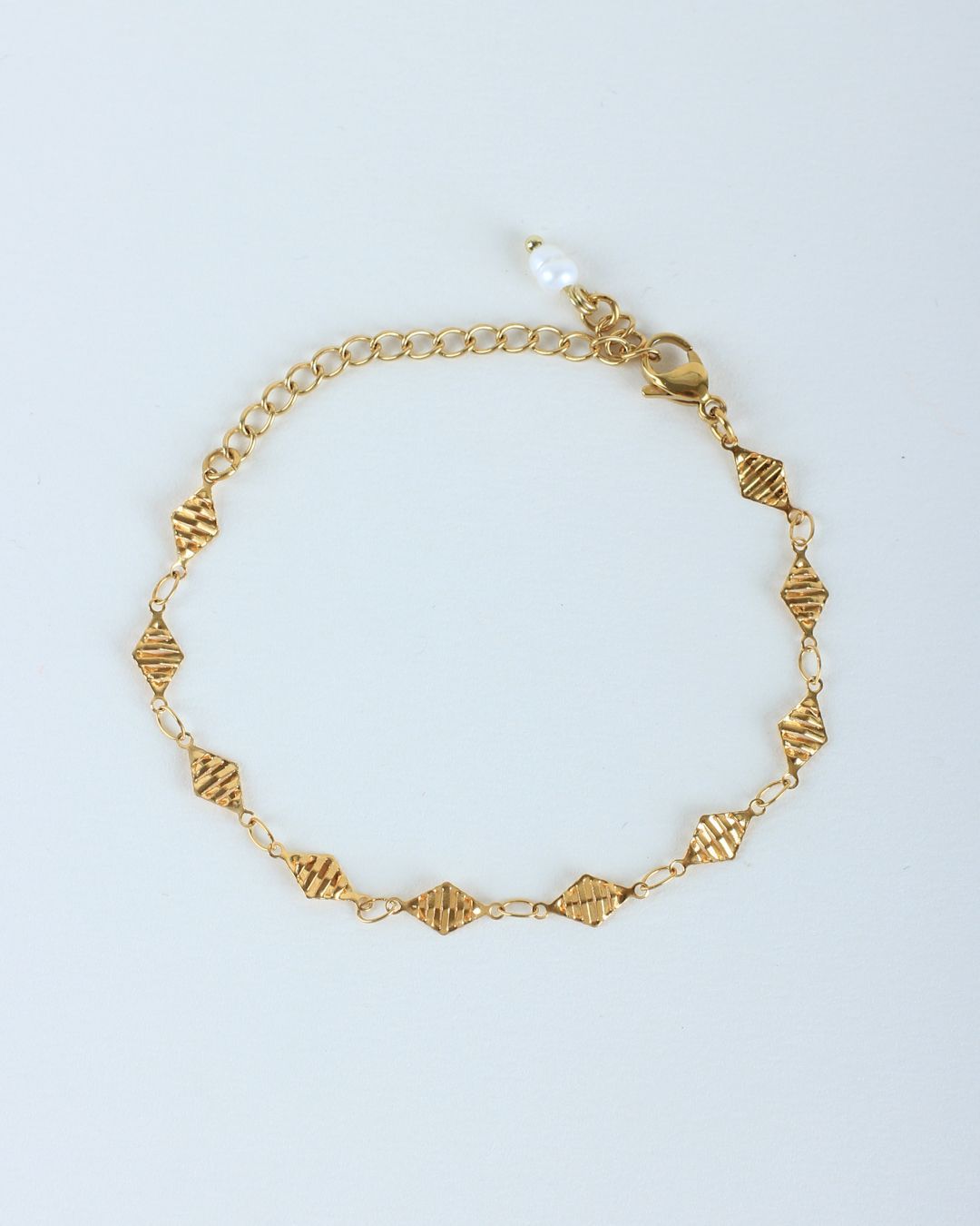 Rhombus bracelet chain